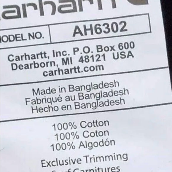 Carhartt Navy Canvas C Patch Cap - Picture 3 of 4